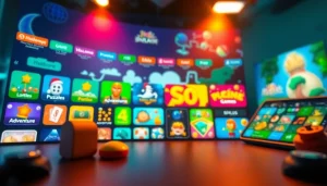 Download Jalwa Game's vibrant browser interface showcasing fun digital games and categories for an engaging gaming experience.