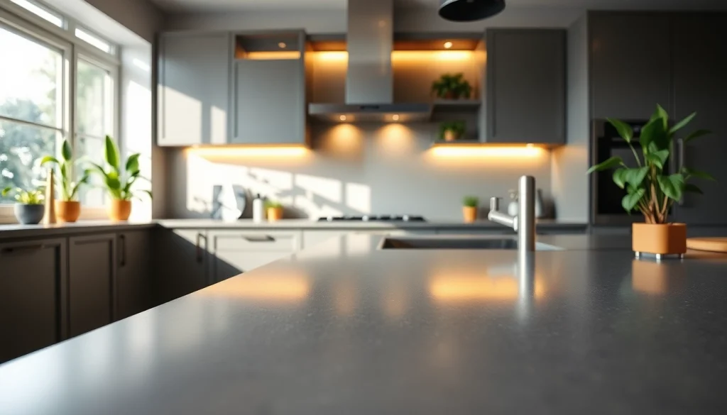 Elevate your kitchen with stunning Dekton Worktops London featuring a sleek design.