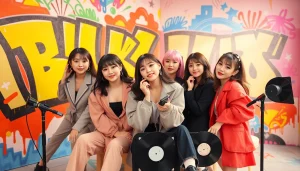 Capture of BLACKPINK members showcasing their individuality in a vibrant K-Pop setting, highlighting Blackpink news.