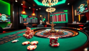 Experience the thrill of sbobet link alternatif in an exciting online gambling setting with vibrant game elements.