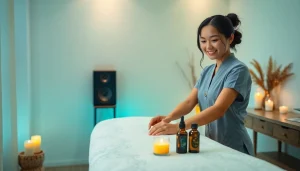 전문 태국 마사지사가 있는 차분한 마사지 룸에서 수원출장마사지의 편안함을 경험해 보세요.