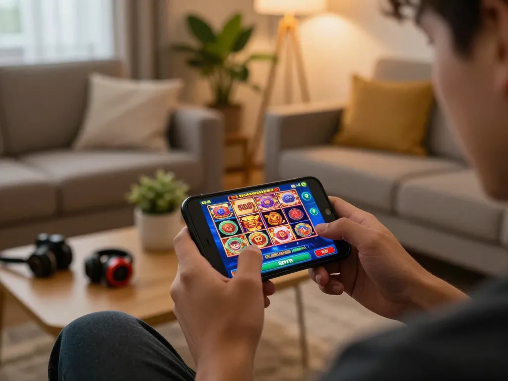 Engaging gameplay on a thailand slot mobile app showcasing thrilling reel spin