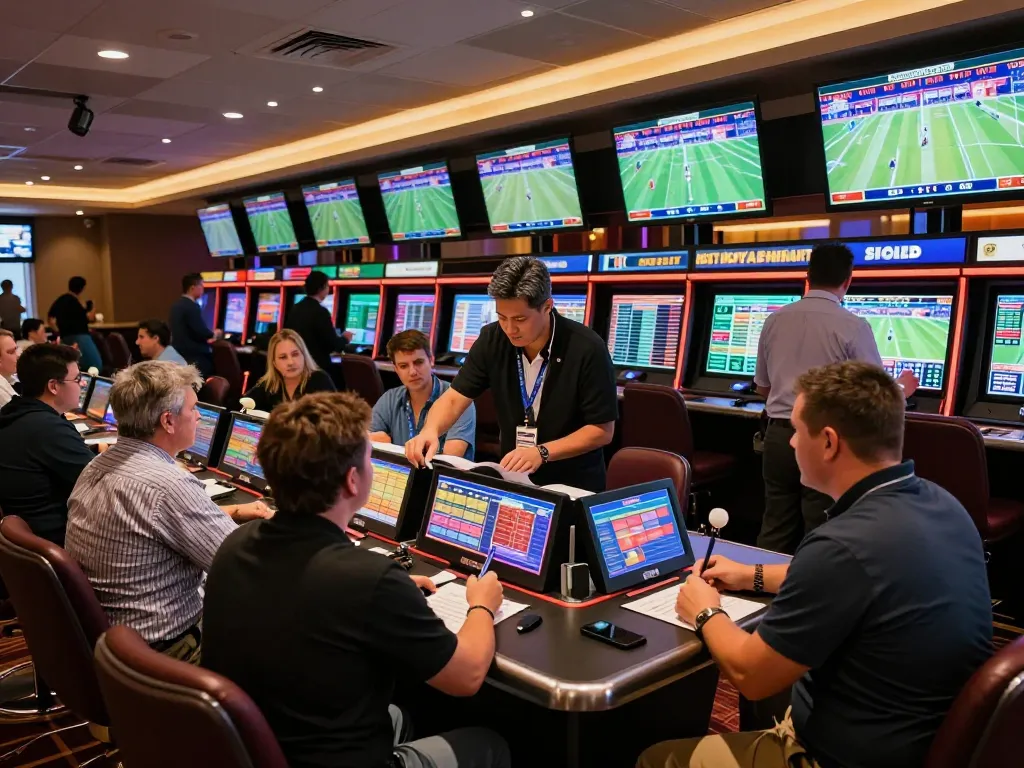 Experience thrilling sports betting action at bet88com sportsbook with live events and enthusiastic bettors.