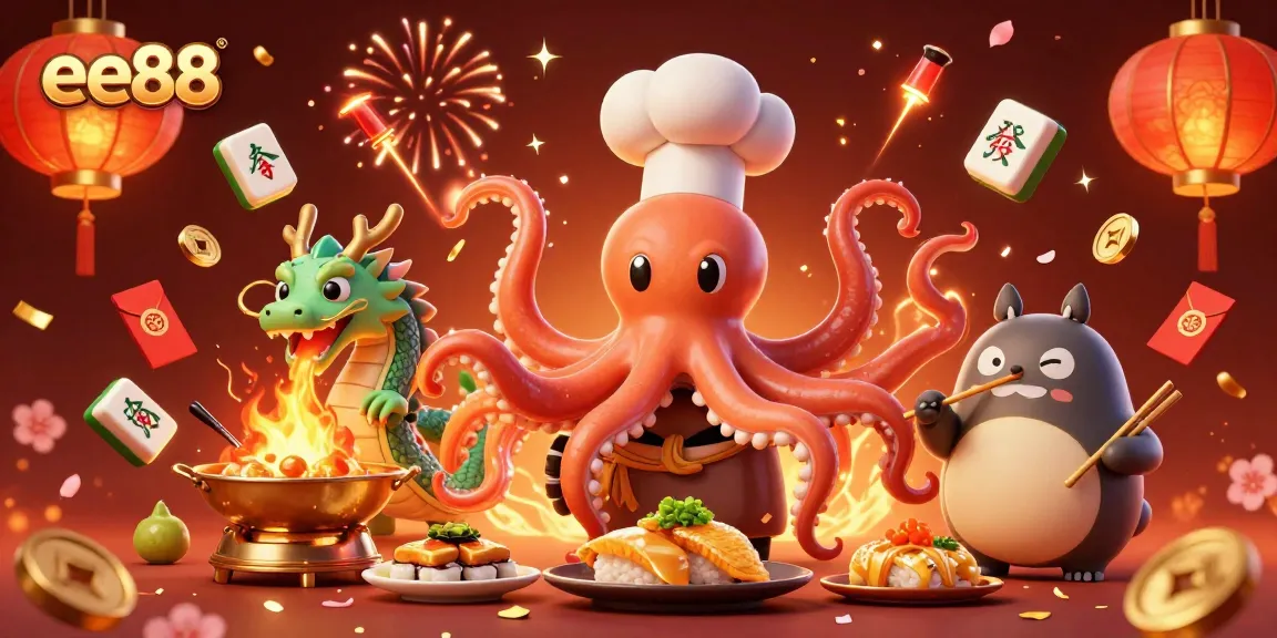 Experience the excitement of ee88 with vibrant casino themes and dynamic characters in a lively scene.