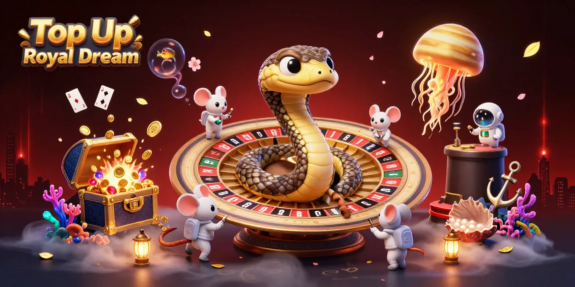 Top Up Royal Dream saat transaksi cepat dan aman dengan berbagai metode pembayaran untuk para gamer.