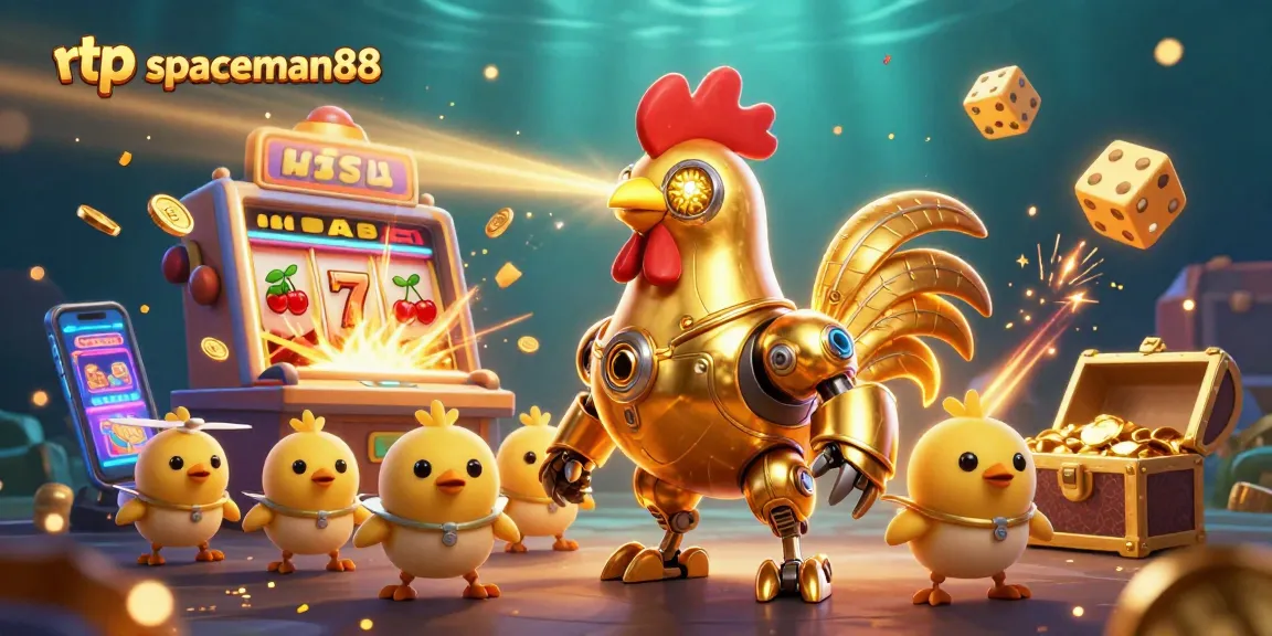 Experience the thrill of rtp spaceman88 with this vibrant slot illustration featuring dynamic gaming elements.